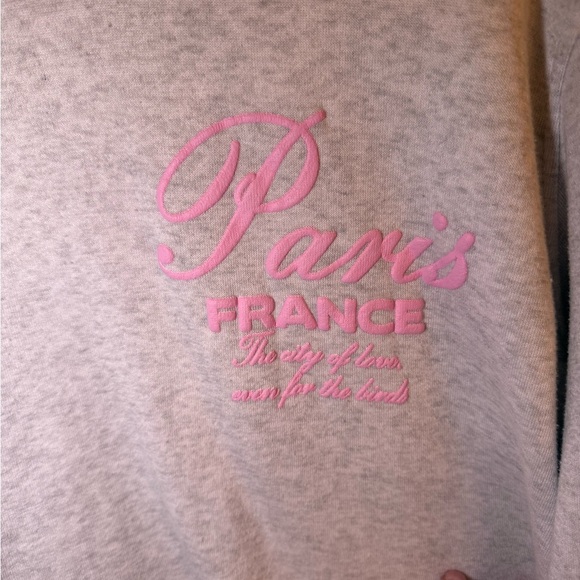 RebelSugar Crewneck Crop Sweater - Paris - Picture 2 of 5